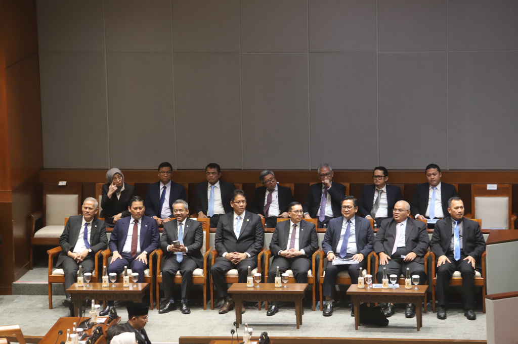 DPR sahkan RUU APBN 2026 menjadi UU APBN 2026 (Ashar/SinPo.id)