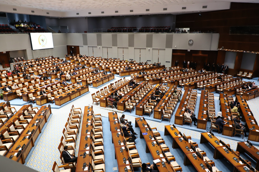 Rapat Paripurna DPR RI. (Ashar/SinPo.id)