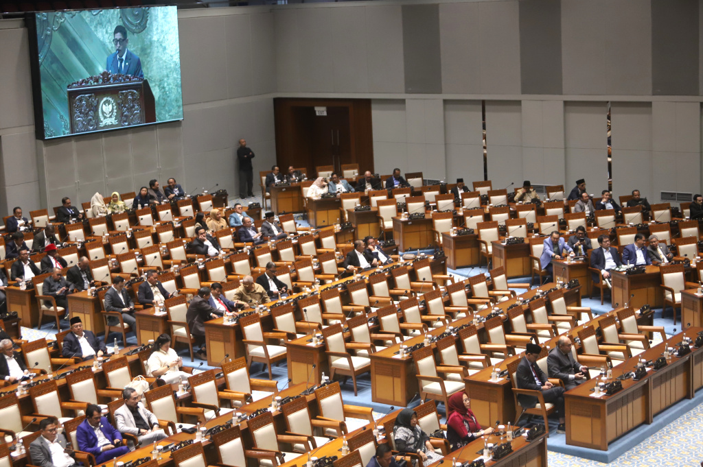 DPR setujui RUU Penyesuaian Pidana menjadi UU (Ashar/SinPo.id)