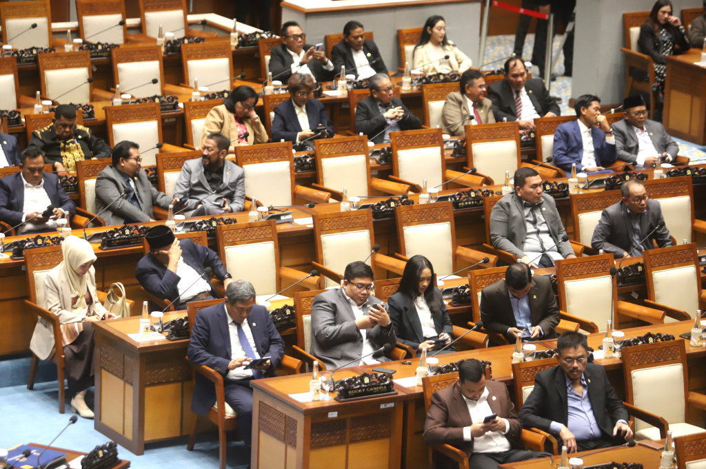 DPR setujui RUU Penyesuaian Pidana menjadi UU (Ashar/SinPo.id)