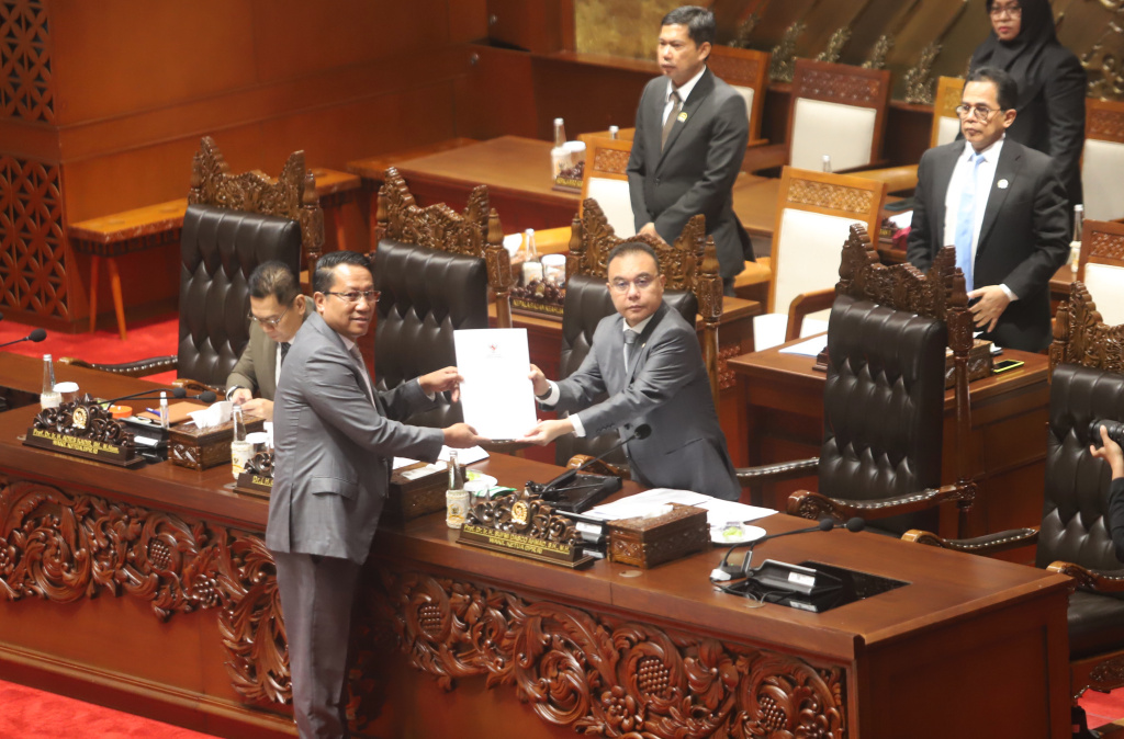 DPR setujui RUU Penyesuaian Pidana menjadi UU (Ashar/SinPo.id)