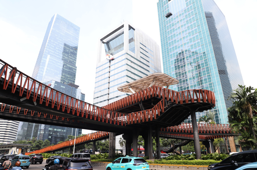 Ekonomi Indonesia pada triwulan III 2025 mengalami pertumbuhan sebesar 5,04% (Ashar/SinPo.id)