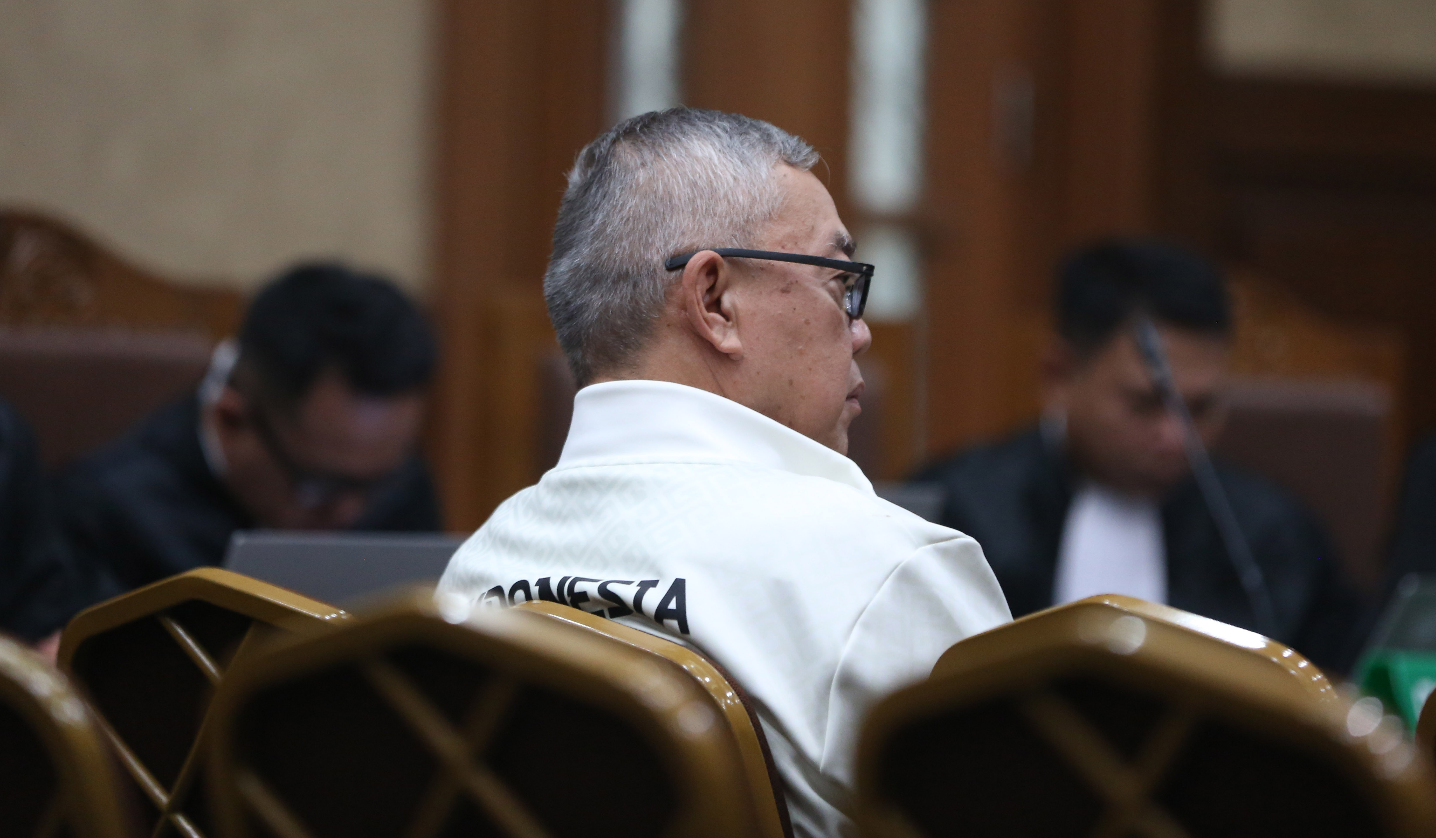 Sidang vonis korupsi LNG. (Agus Priatna/SinPo.id)