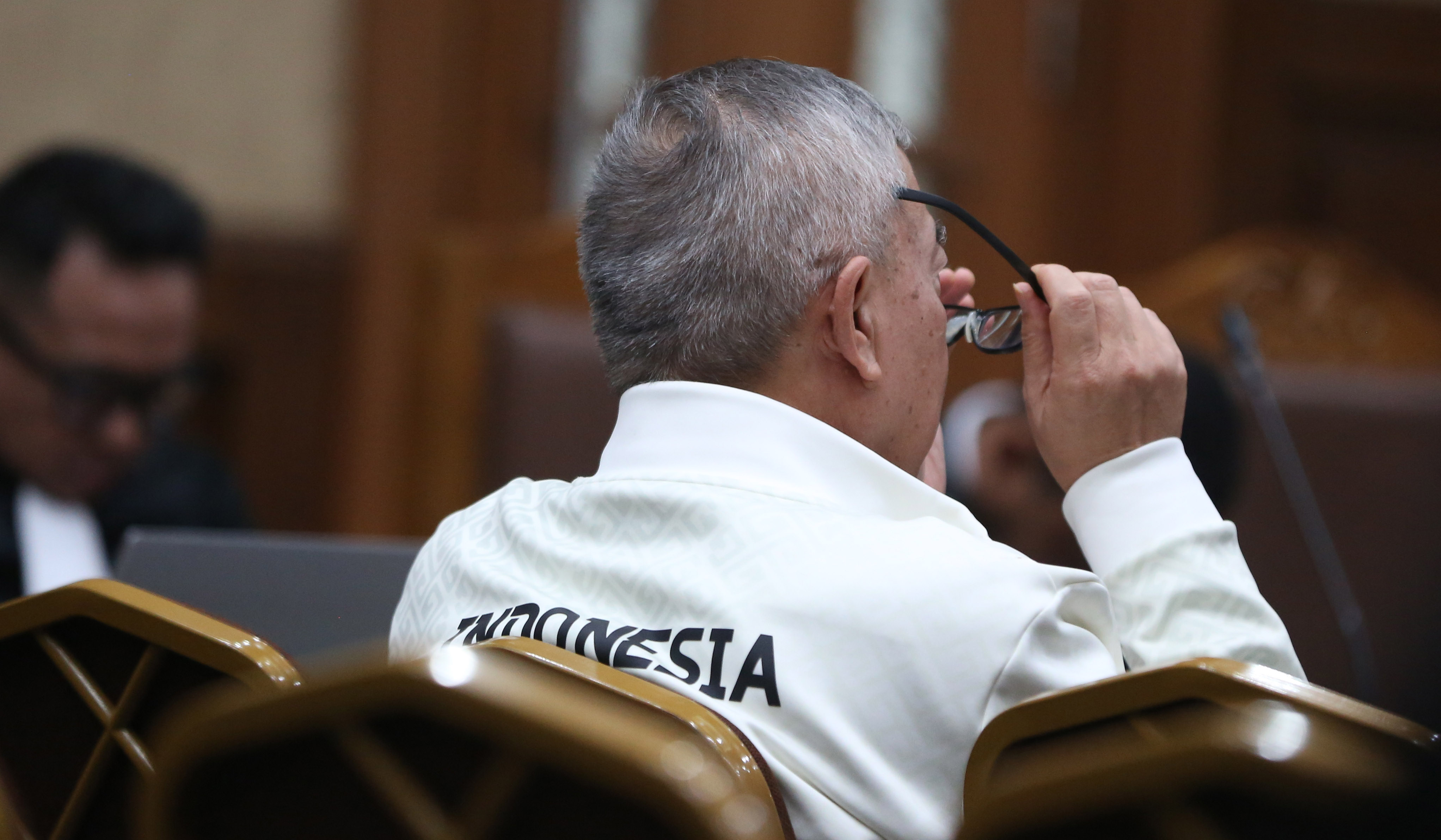Sidang vonis korupsi LNG. (Agus Priatna/SinPo.id)