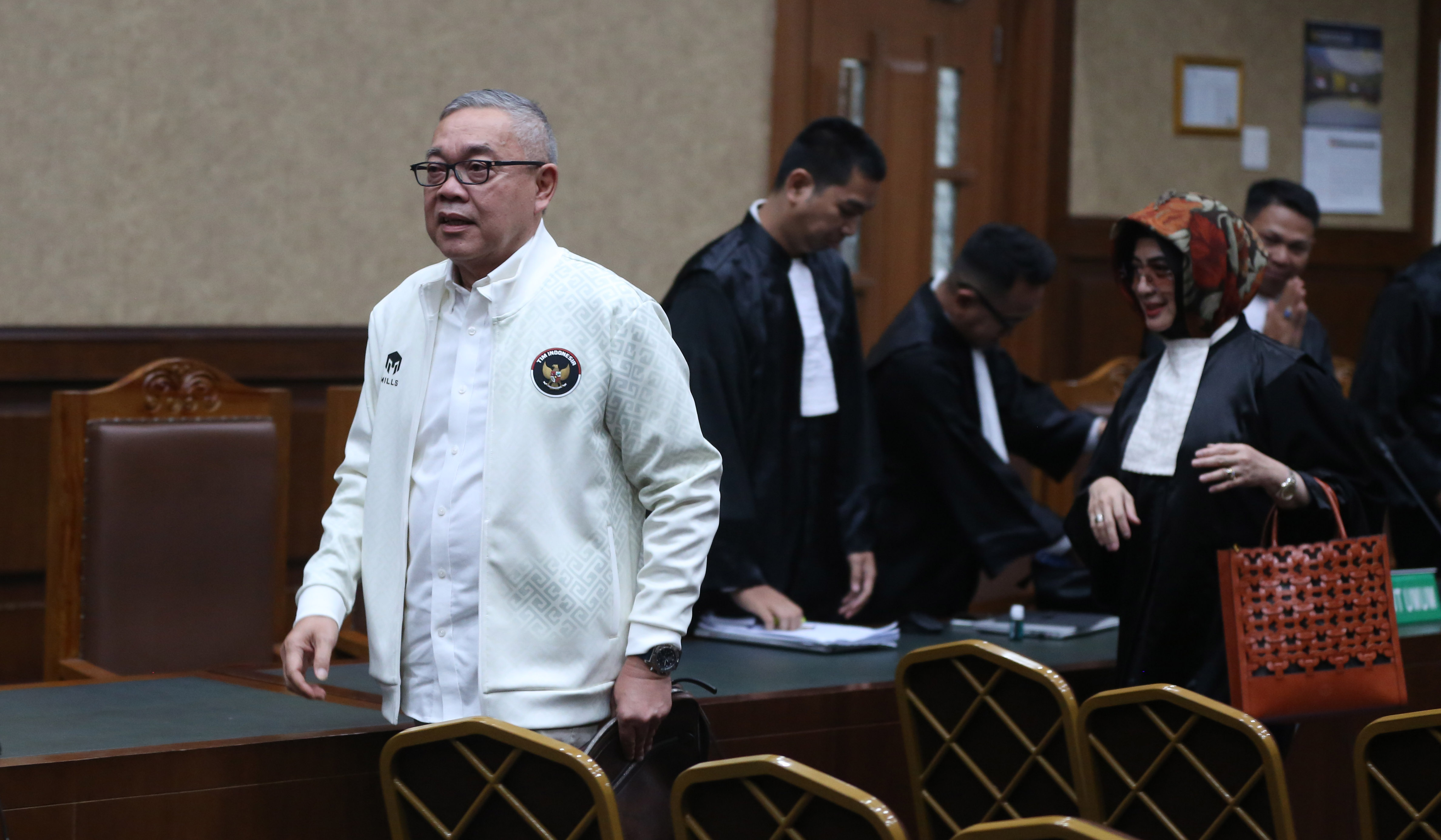 Sidang vonis korupsi LNG. (Agus Priatna/SinPo.id)