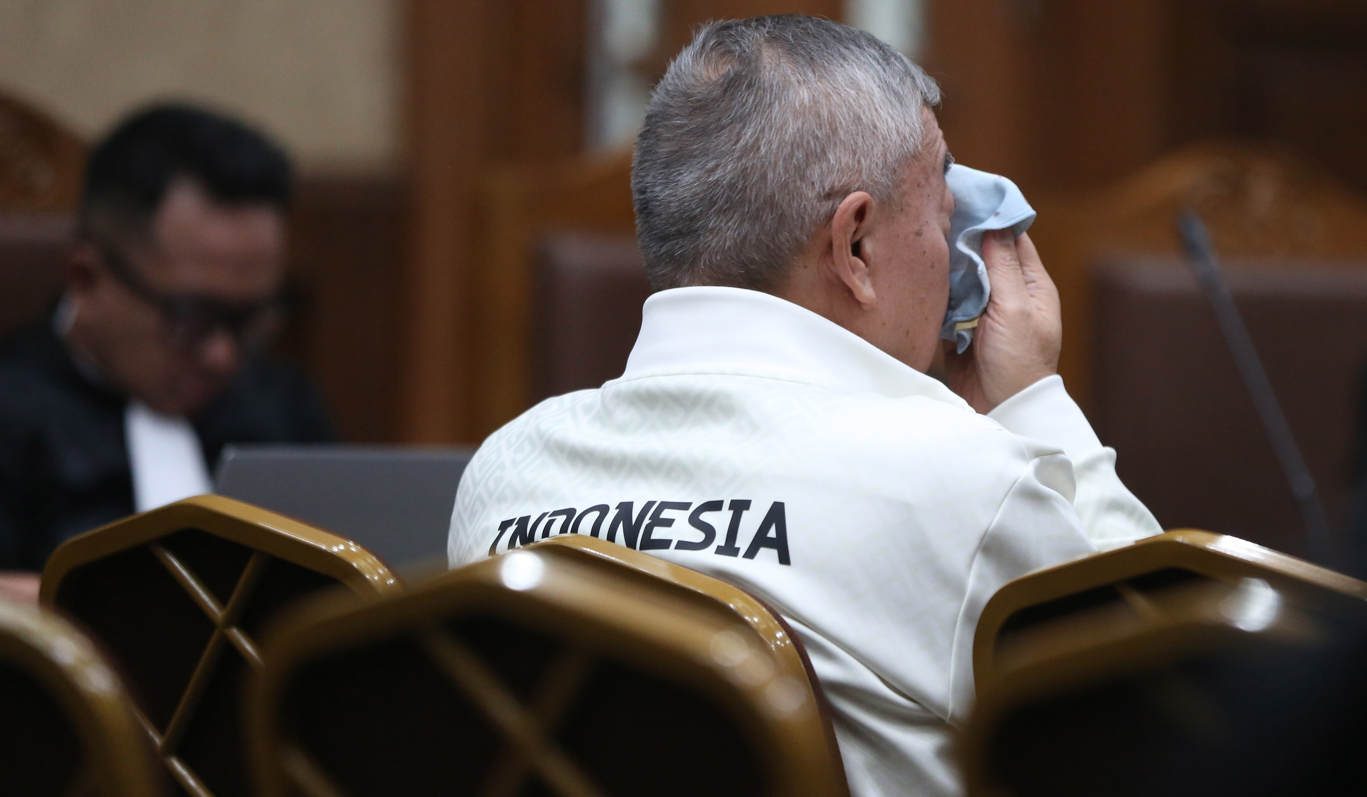 Sidang vonis korupsi LNG. (Agus Priatna/SinPo.id)