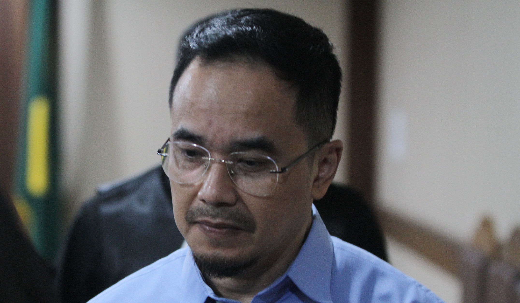 Sidang Eks Kadisbud Jakarta Iwan Henry Wardhana. (Agus Priatna/SinPo.id)