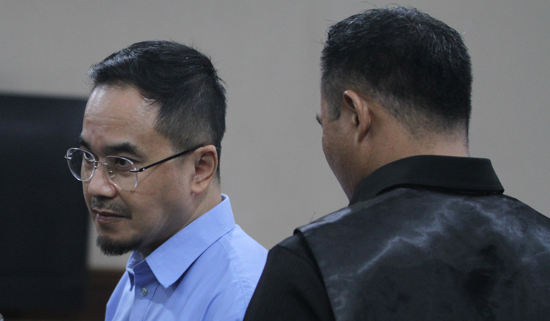 Sidang Eks Kadisbud Jakarta Iwan Henry Wardhana. (Agus Priatna/SinPo.id)