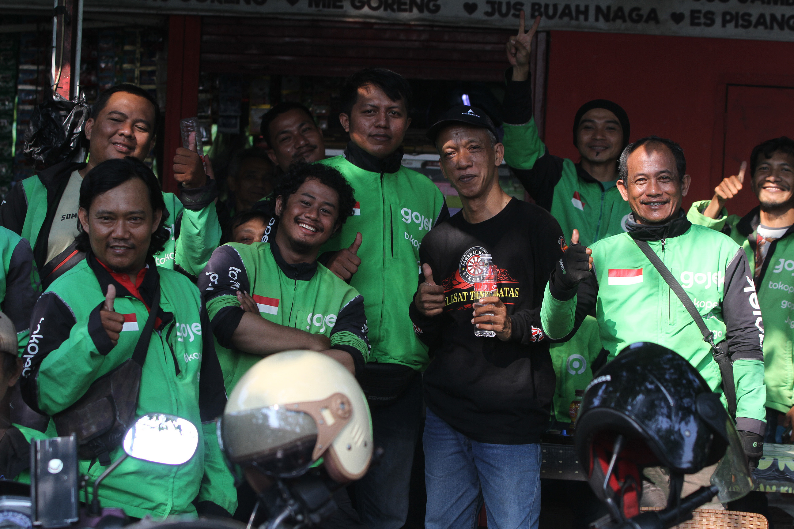 Ilustrasi ojol. (Agus Priatna/SinPo.id)