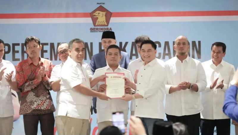 Partai Gerindra gelar pertemuan bakal calon daerah se-Provinsi Banten di hotel trembesi BSD (Ashar/SinPo.id)