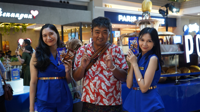 Glico Indonesia luncurkan Produk Barunya Pocky Crushed Nuts (Ashar/SinPo.id)