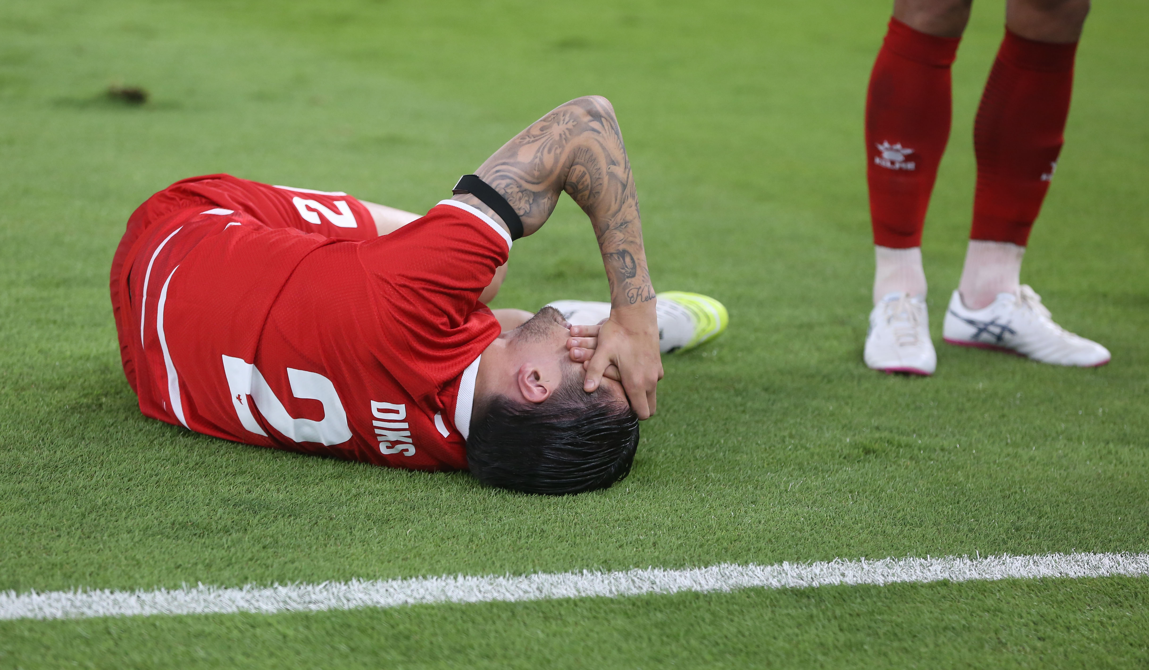 Laga timnas Indonesia melawan timnas Mozambik di SUGBK. (Agus Priatna/SinPo.id)