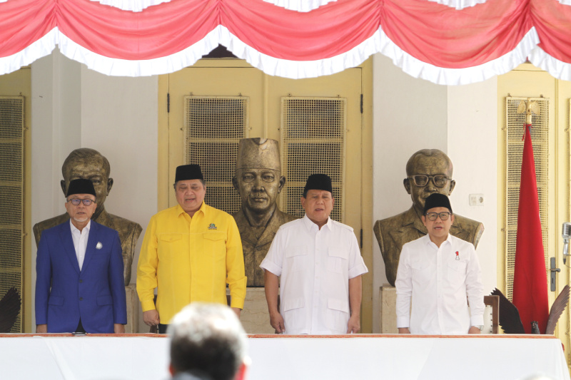 Golkar dan PAN resmi dukung Prabowo Subianto Presiden 2024 (Ashar/SinPo.id)