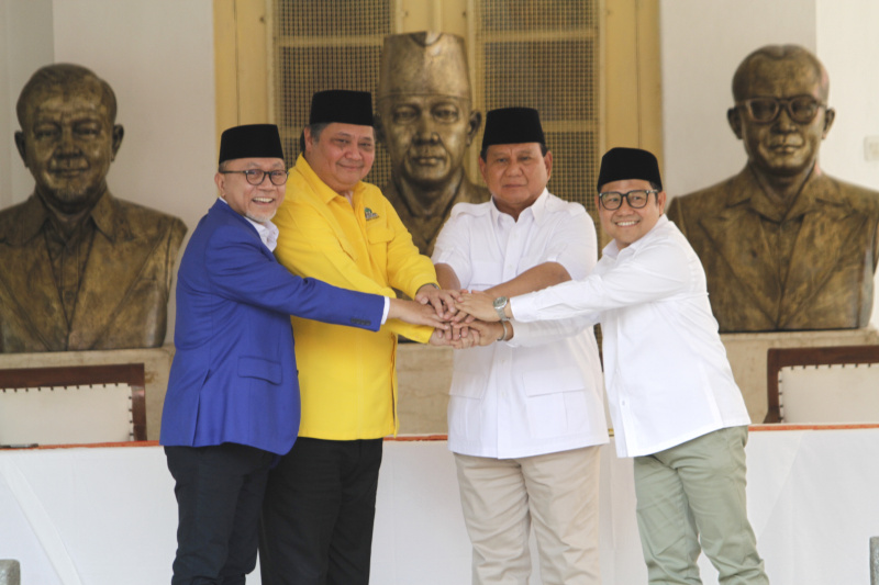 Golkar dan PAN resmi dukung Prabowo Subianto Presiden 2024 (Ashar/SinPo.id)