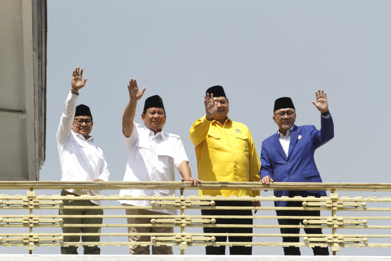 Golkar dan PAN resmi dukung Prabowo Subianto Presiden 2024 (Ashar/SinPo.id)