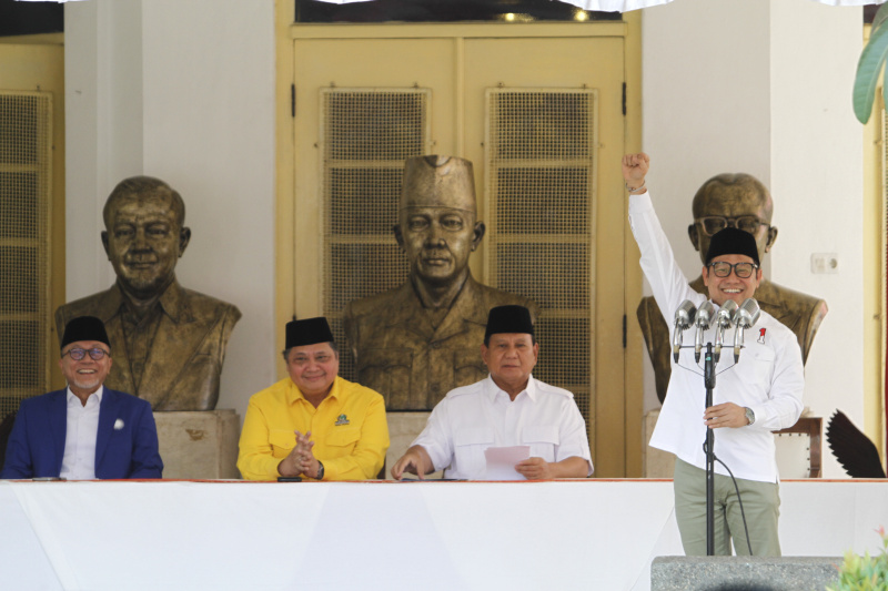 Golkar dan PAN resmi dukung Prabowo Subianto Presiden 2024 (Ashar/SinPo.id)