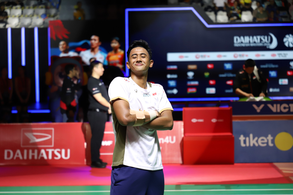 Tunggal Putra Indonesia Farhan Alwi berhasil meraih juara Daihatsu Indonesia Master 2026 (Ashar/SinPo.id)
