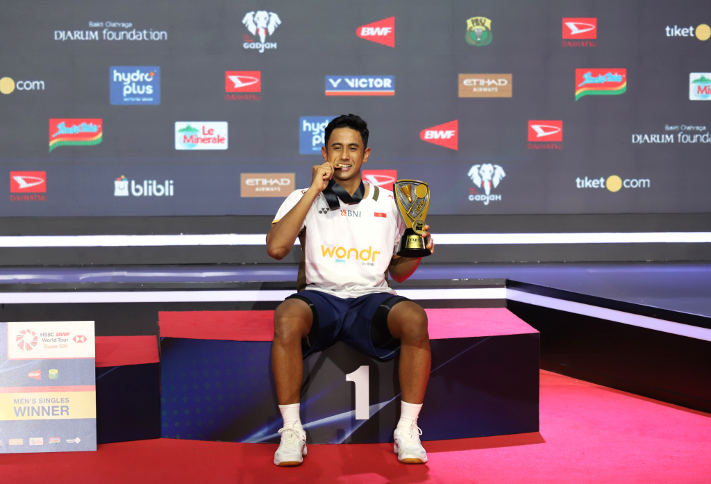 Tunggal Putra Indonesia Farhan Alwi berhasil meraih juara Daihatsu Indonesia Master 2026 (Ashar/SinPo.id)