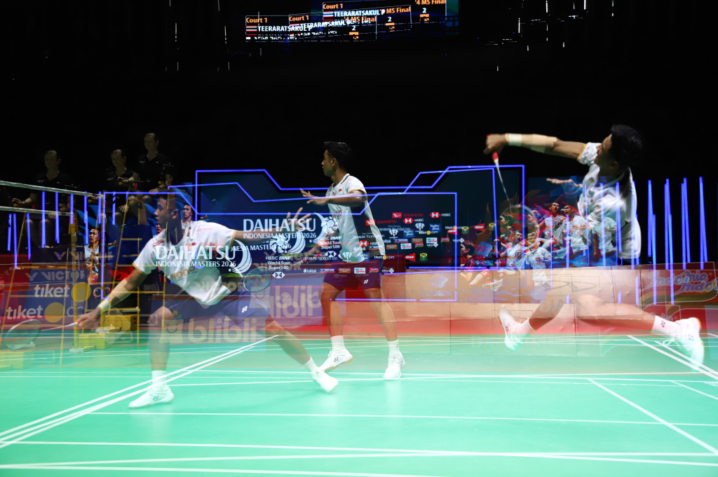 Tunggal Putra Indonesia Farhan Alwi berhasil meraih juara Daihatsu Indonesia Master 2026 (Ashar/SinPo.id)