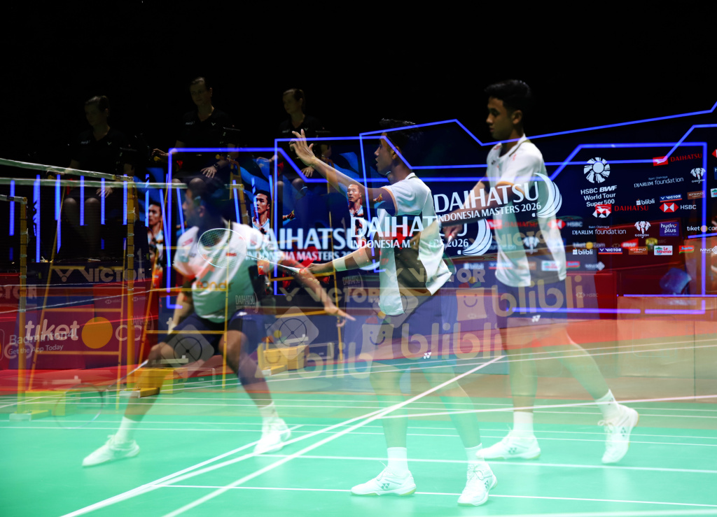 Tunggal Putra Indonesia Farhan Alwi berhasil meraih juara Daihatsu Indonesia Master 2026 (Ashar/SinPo.id)