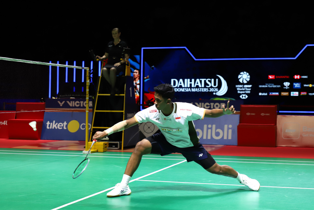 Tunggal Putra Indonesia Farhan Alwi berhasil meraih juara Daihatsu Indonesia Master 2026 (Ashar/SinPo.id)