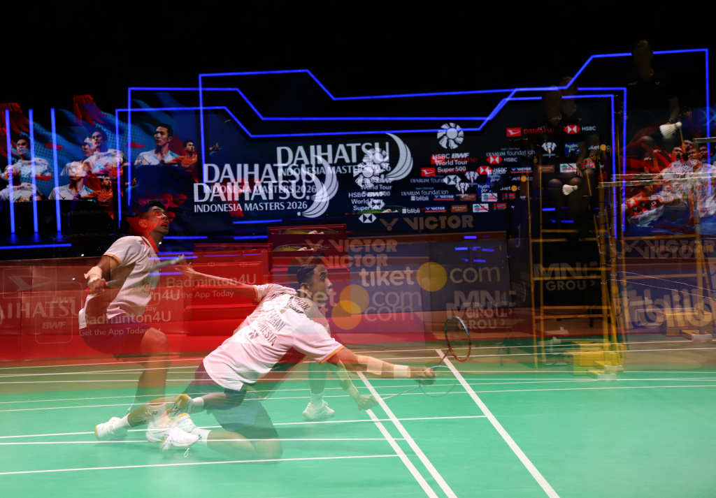 Tunggal Putra Indonesia Farhan Alwi berhasil meraih juara Daihatsu Indonesia Master 2026 (Ashar/SinPo.id)