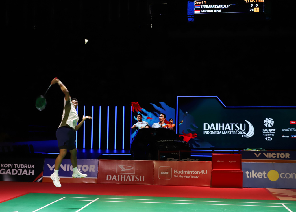 Tunggal Putra Indonesia Farhan Alwi berhasil meraih juara Daihatsu Indonesia Master 2026 (Ashar/SinPo.id)