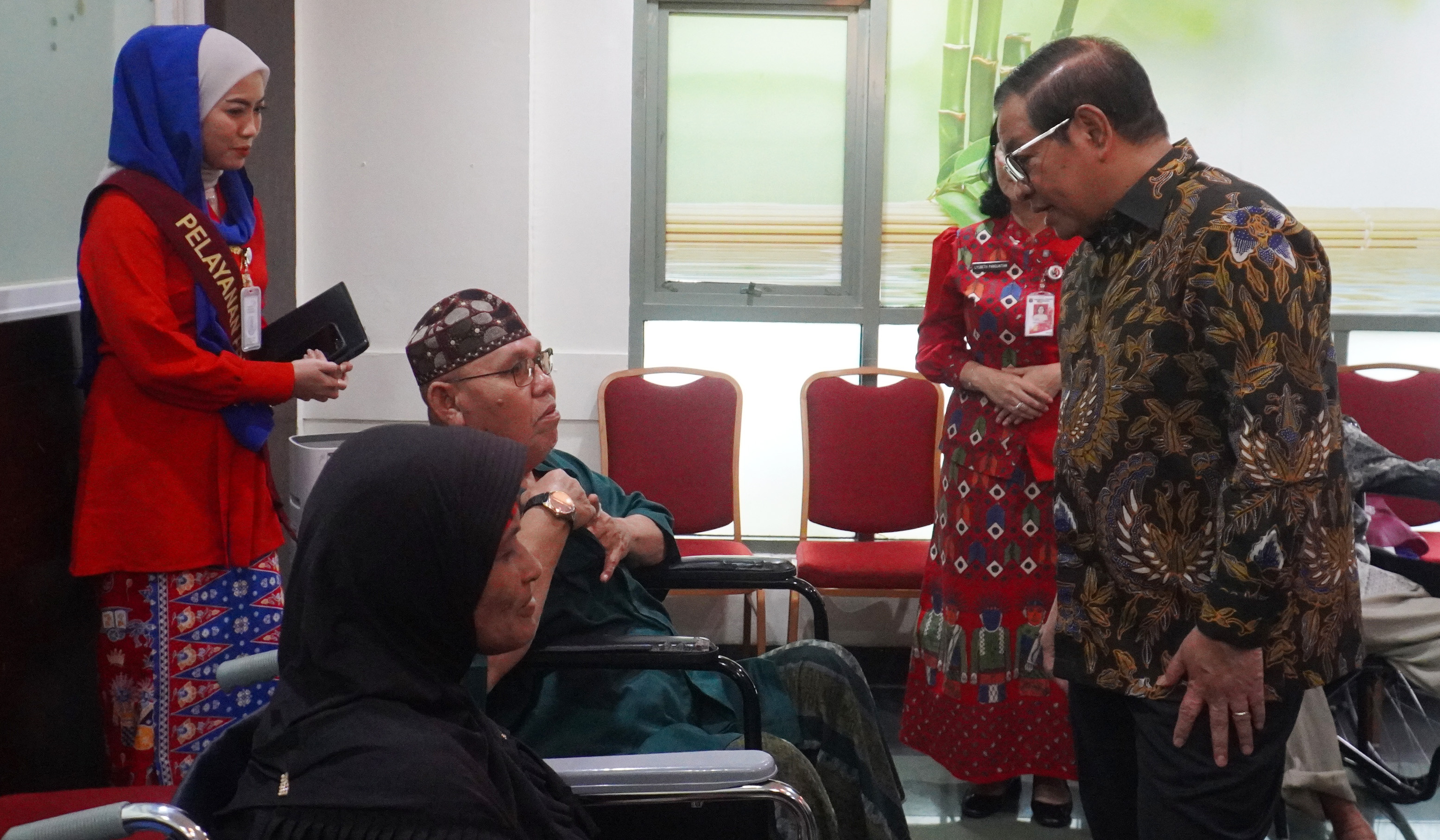 Pramono Anung, tinjau RSUD Cengkareng. (Agus Priatna/SinPo.id)