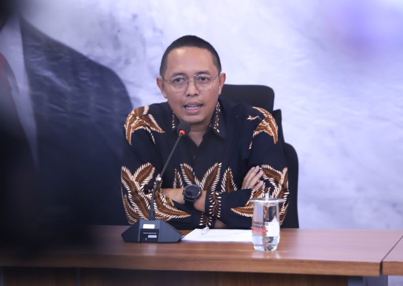 Gugus Tugas Sinkronisasi Prabowo-Gibran membantah adanya isu pemangkasan anggaran makan gratis (Ashar/SinPo.id)