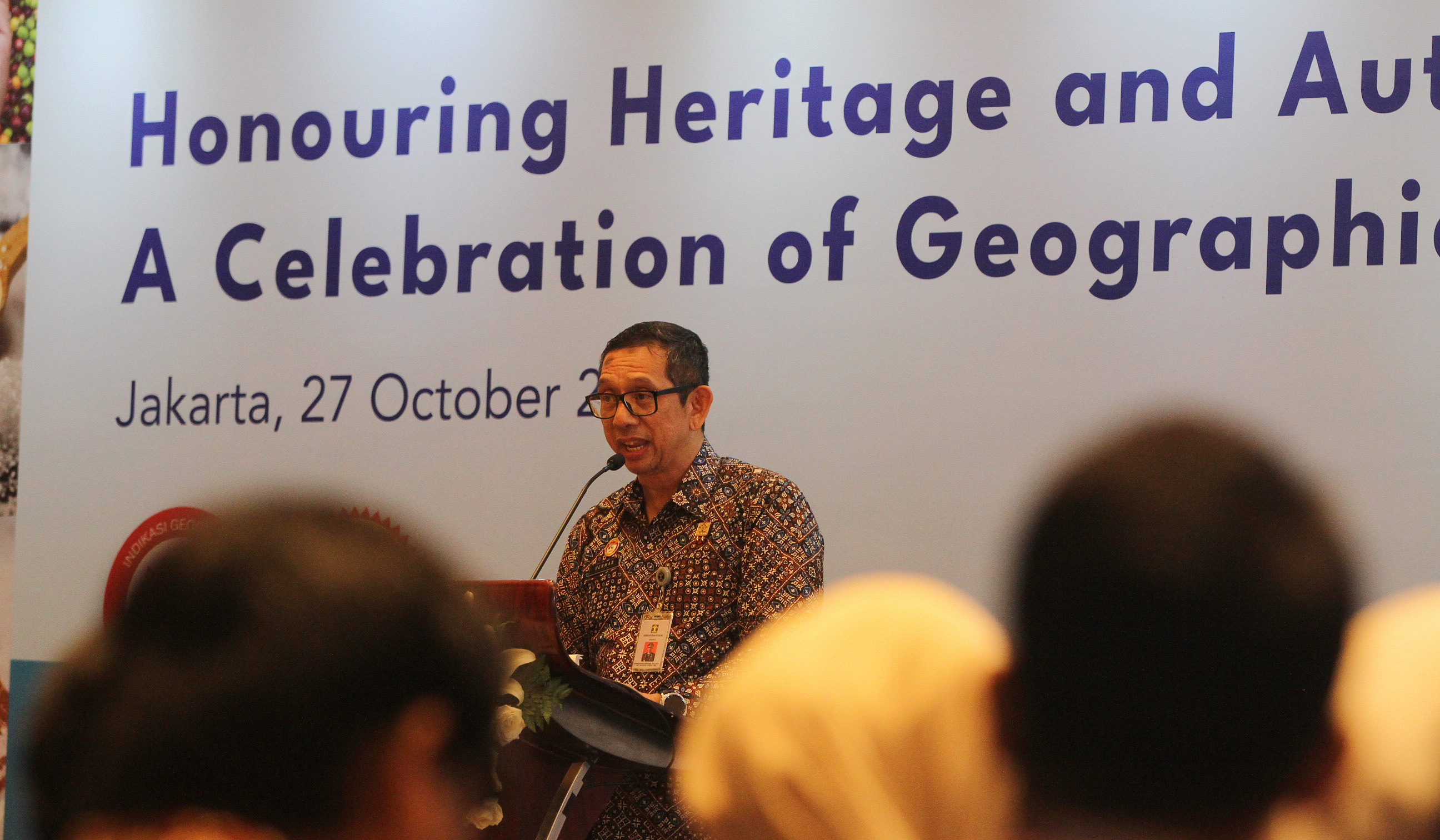 Pengakuan Indikasi Geografis Uni Eropa. (Agus Priatna/SinPo.id)