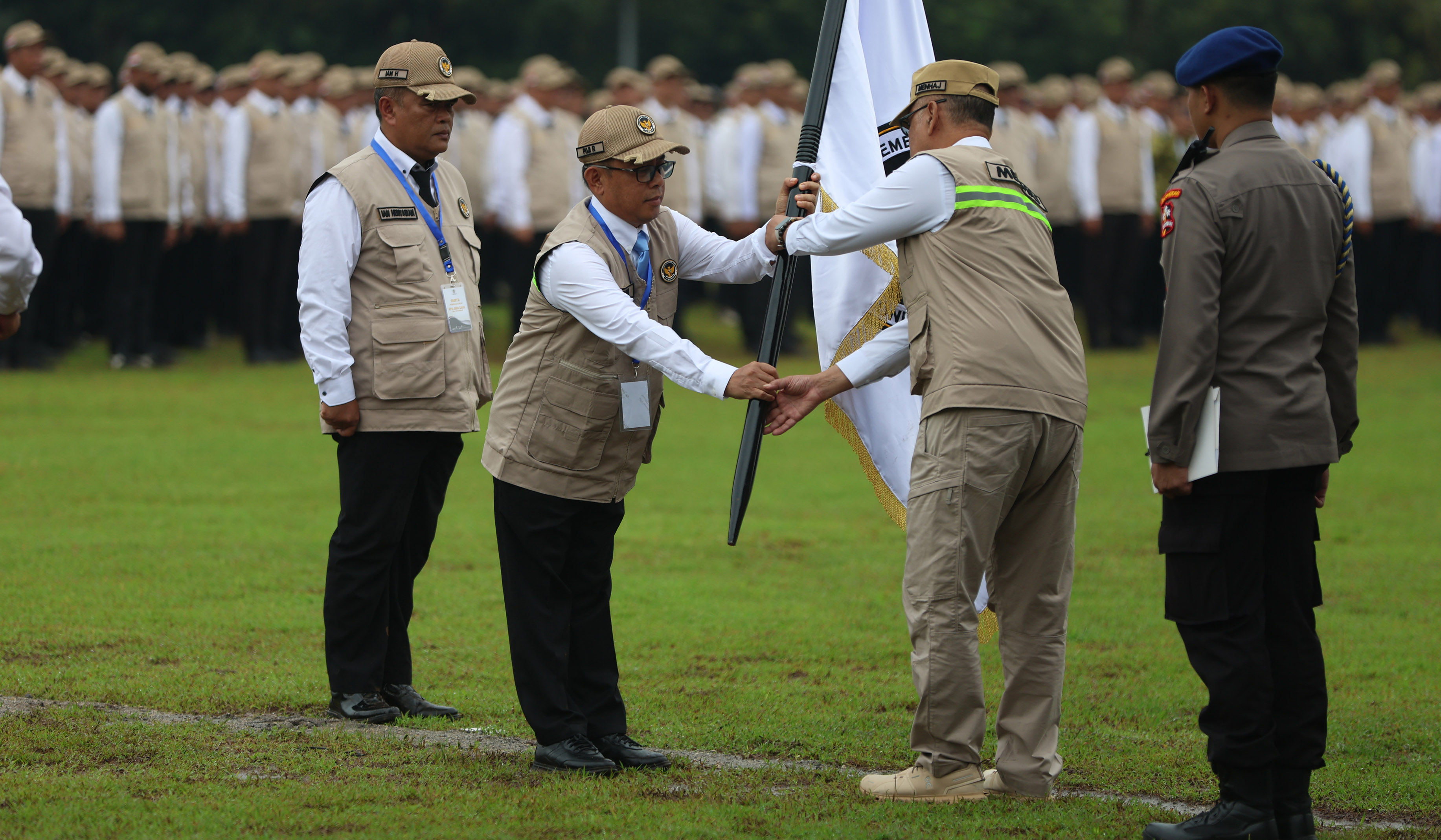 Penutupan diklat PPIH Arab Saudi 2026. (Agus Priatna/SinPo.id)