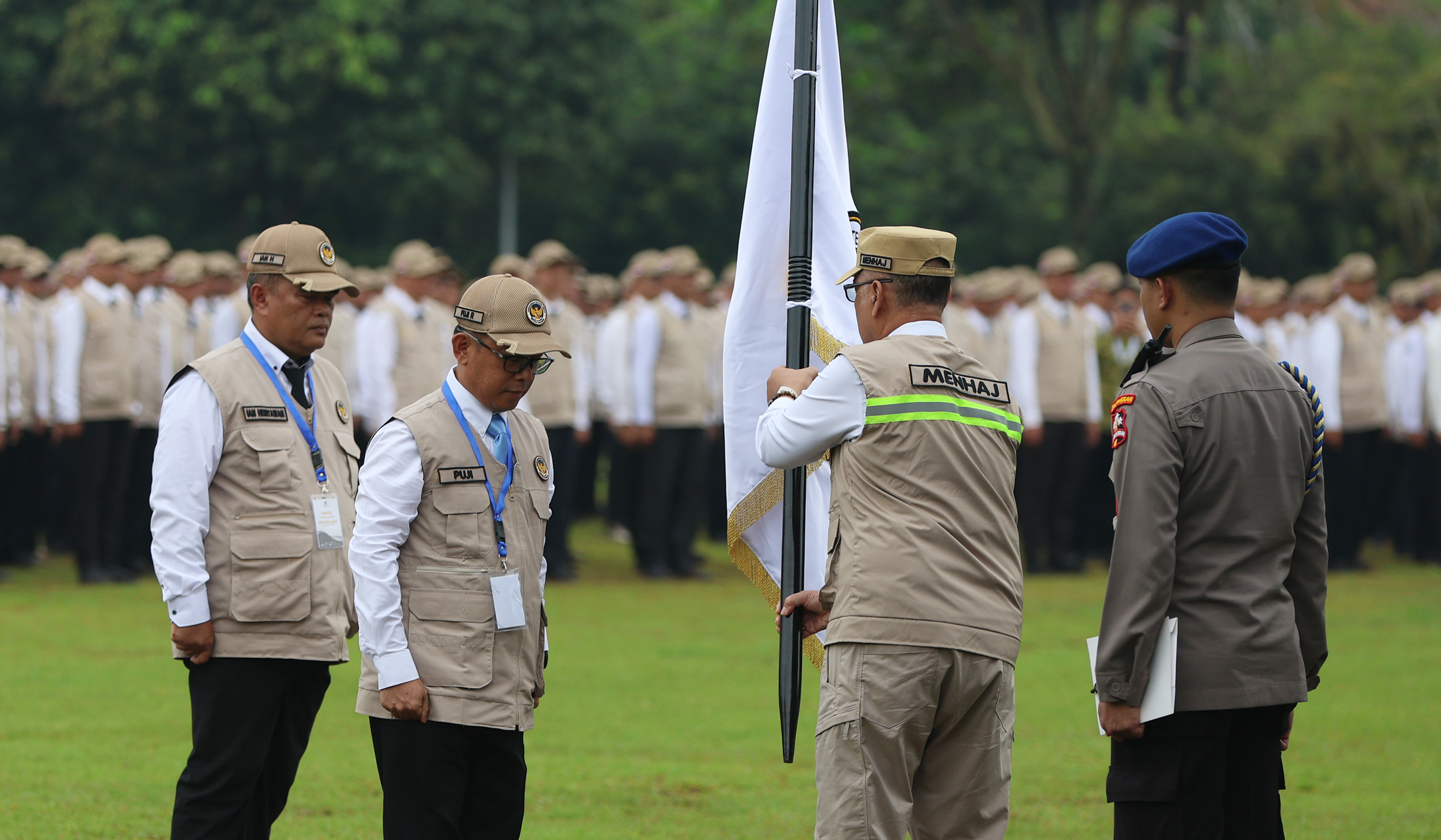 Penutupan diklat PPIH Arab Saudi 2026. (Agus Priatna/SinPo.id)