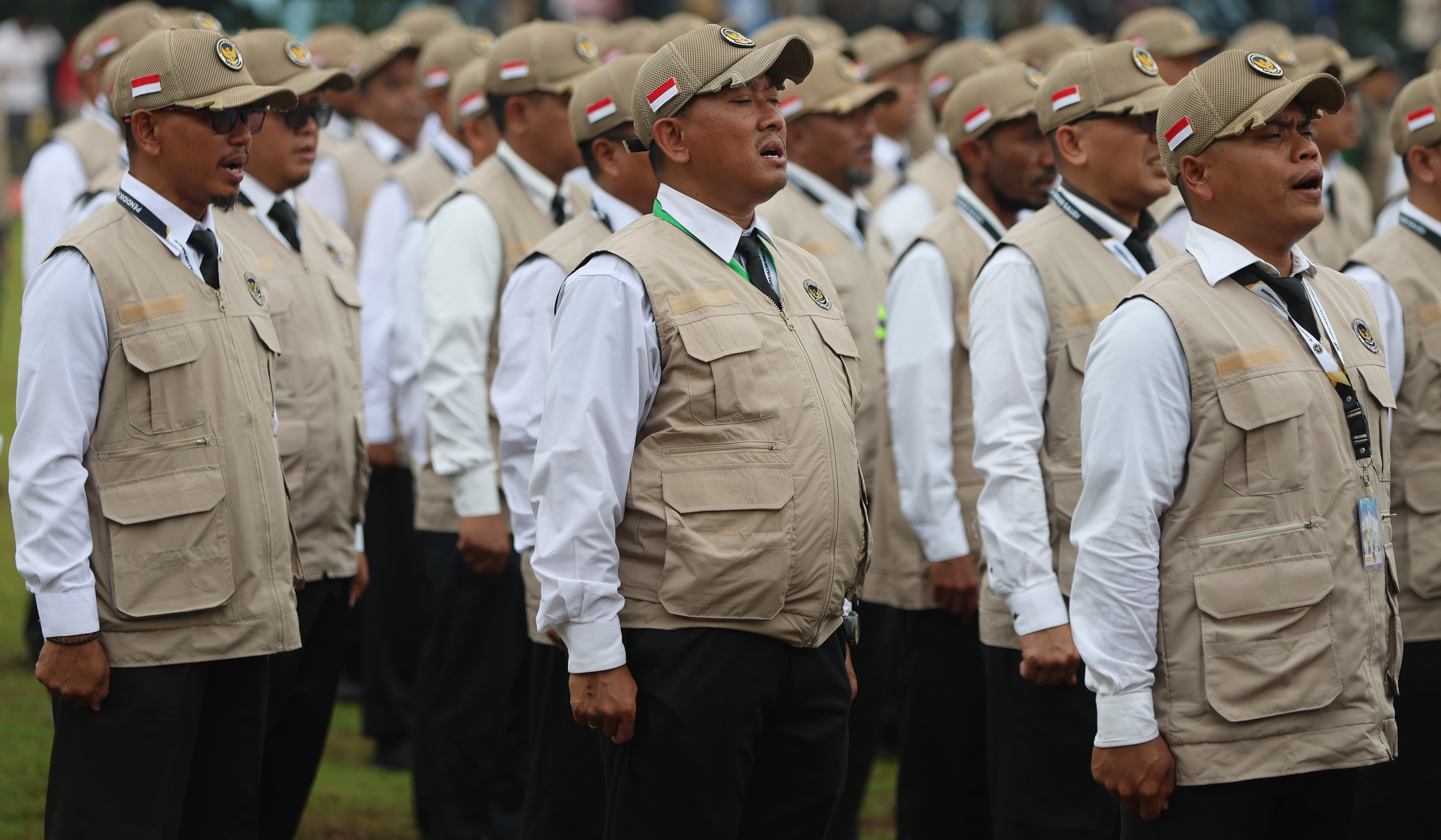 Penutupan diklat PPIH Arab Saudi 2026. (Agus Priatna/SinPo.id)