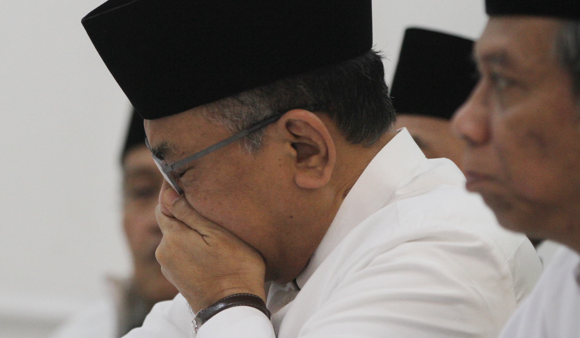 Konferensi pers Gus Yahya. (Agus Priatna/SinPo.id)