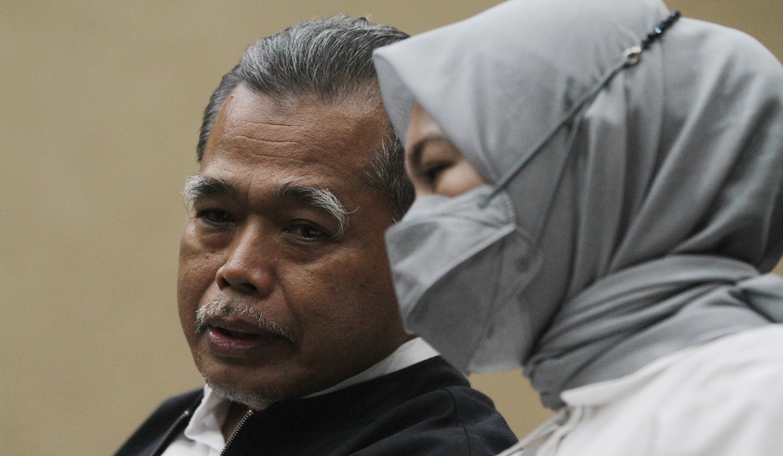 Sidang tuntutan Hakim Djuyamto. (Agus Priatna/SinPo.id)