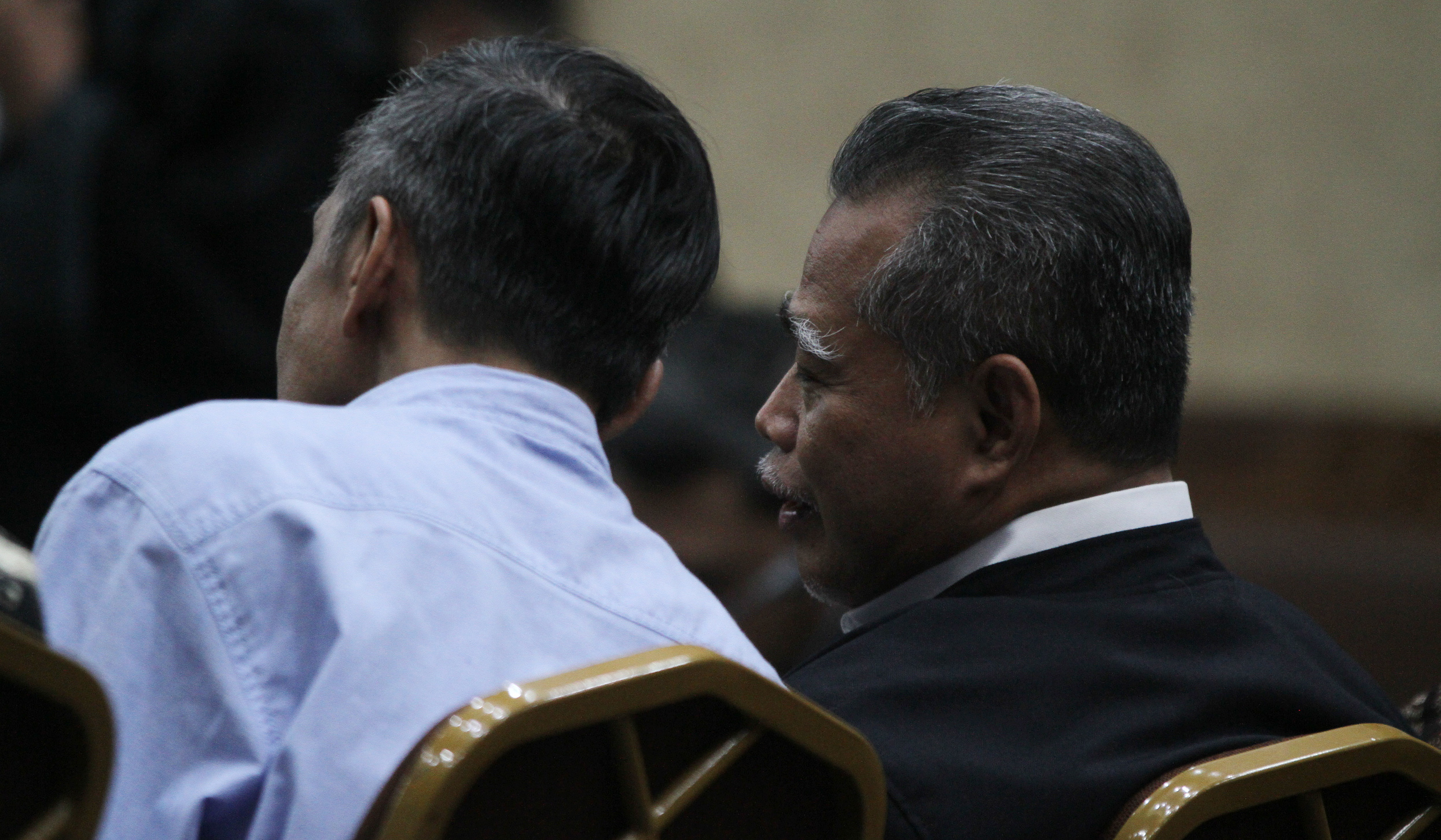 Sidang tuntutan Hakim Djuyamto. (Agus Priatna/SinPo.id)