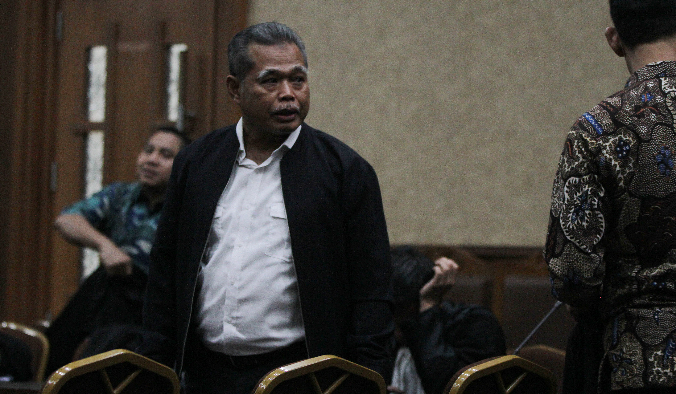 Sidang tuntutan Hakim Djuyamto. (Agus Priatna/SinPo.id)