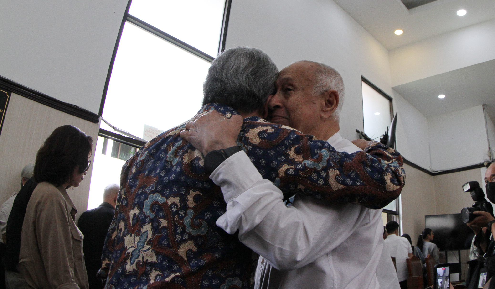 Sidang putusan Praperadilan Nadiem Makarim. (Agus Priatna/SinPo.id)