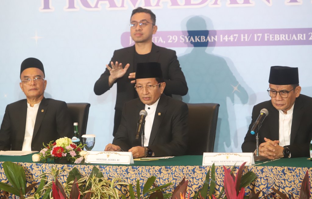 Pemerintah melalui hasil sidang Isbat menetapkan 1 Ramadan 1447 H pada hari Kamis 19 Februari (Ashar/SinPo.id)