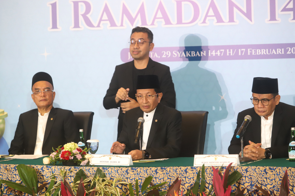 Pemerintah melalui hasil sidang Isbat menetapkan 1 Ramadan 1447 H pada hari Kamis 19 Februari (Ashar/SinPo.id)
