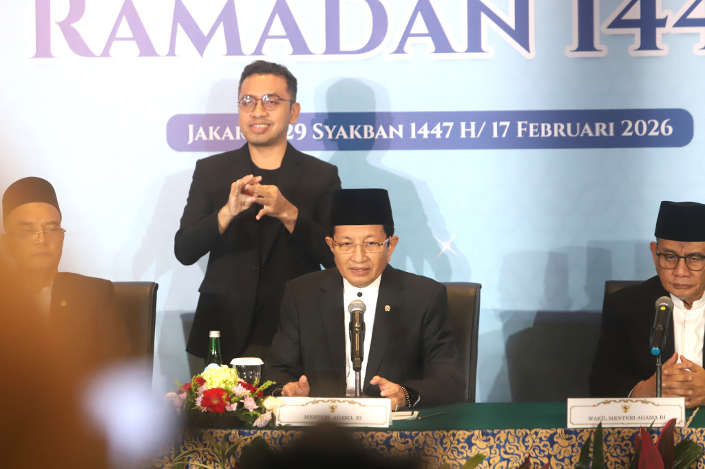Pemerintah melalui hasil sidang Isbat menetapkan 1 Ramadan 1447 H pada hari Kamis 19 Februari (Ashar/SinPo.id)
