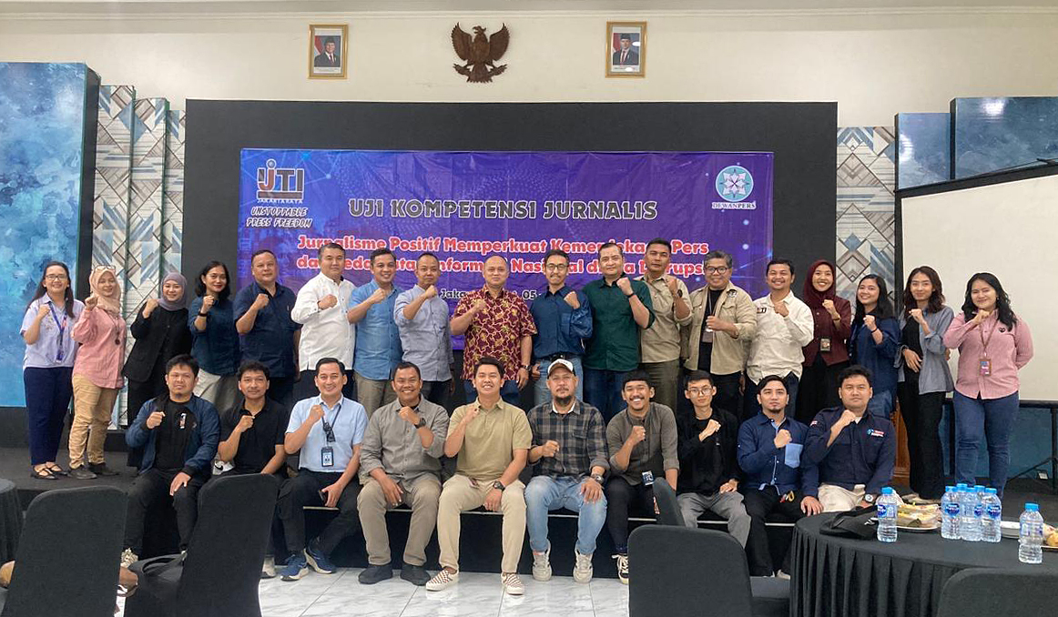 Uji Kompetensi bagi Jurnalis Televisi di Jakarta.