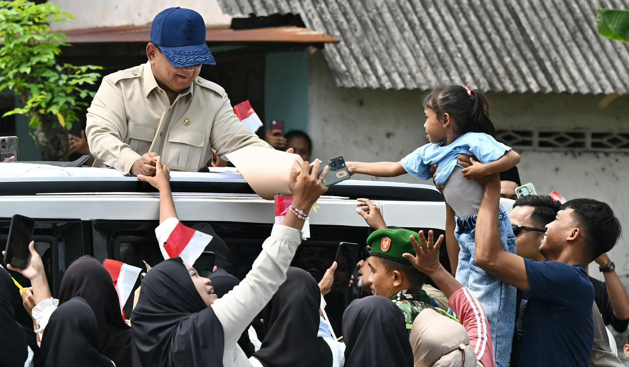Prabowo resmikan koperasi desa/kelurahan merah putih. (Agus Priatna/BPMI Setpres/SinPo.id)