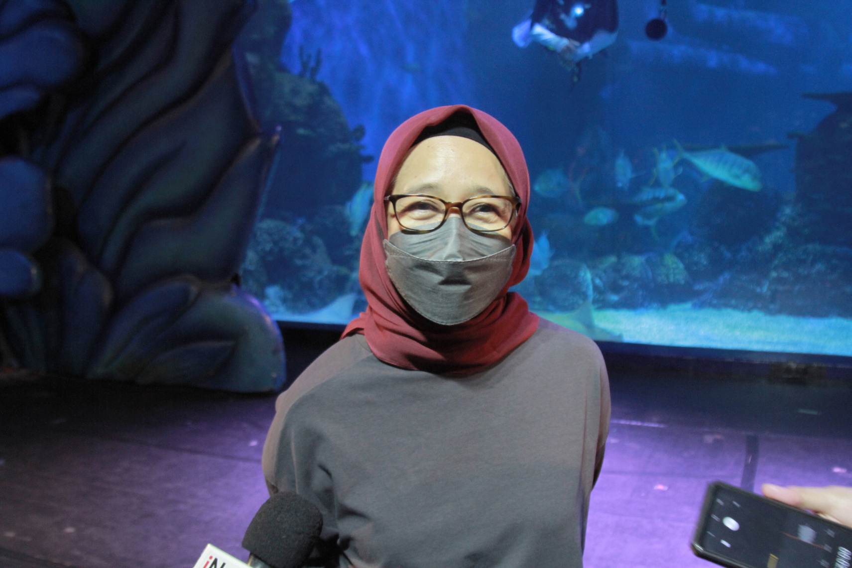 Jakarta Aquarium dan YKAN bekerja sama melindungi konservasi laut di Indonesia (Ashar/SinPo.id)