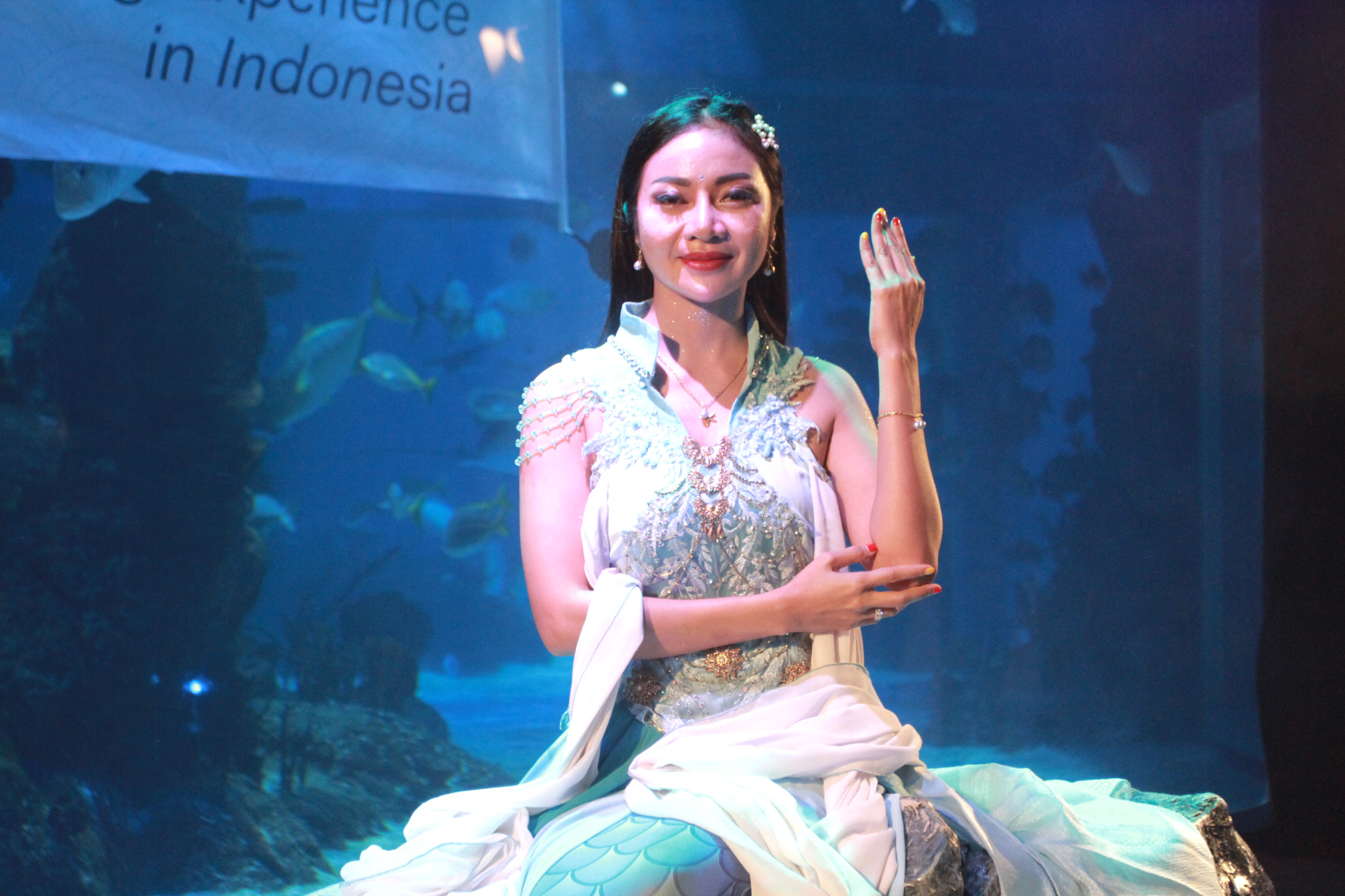 Jakarta Aquarium dan LE ONE kerja sama dengan pembudidayaan Kerang mutiara Akoya Jepang (Ashar/SinPo.id)