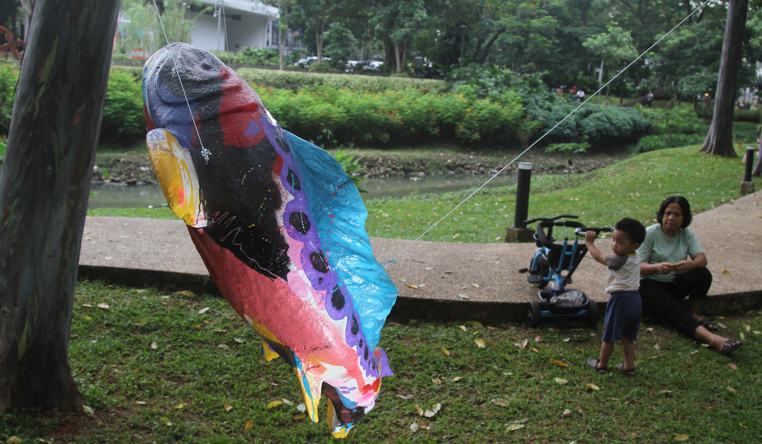 Pameran Jakarta Artmosphere 2025. (Agus Priatna/SinPo.id)