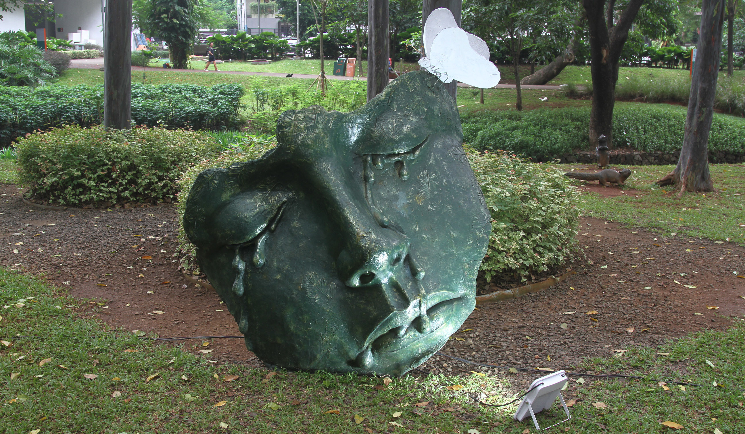 Pameran Jakarta Artmosphere 2025. (Agus Priatna/SinPo.id)