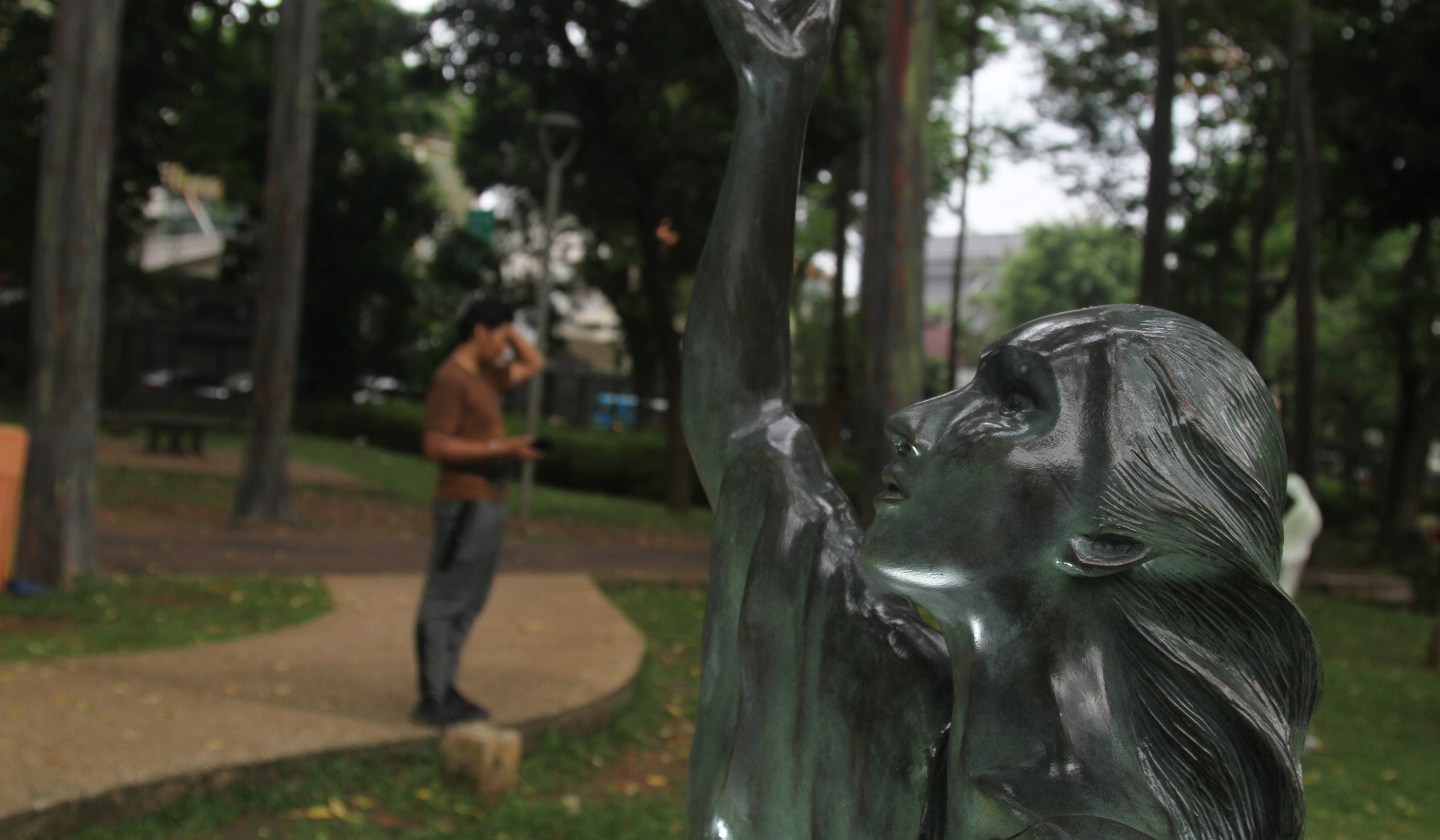 Pameran Jakarta Artmosphere 2025. (Agus Priatna/SinPo.id)