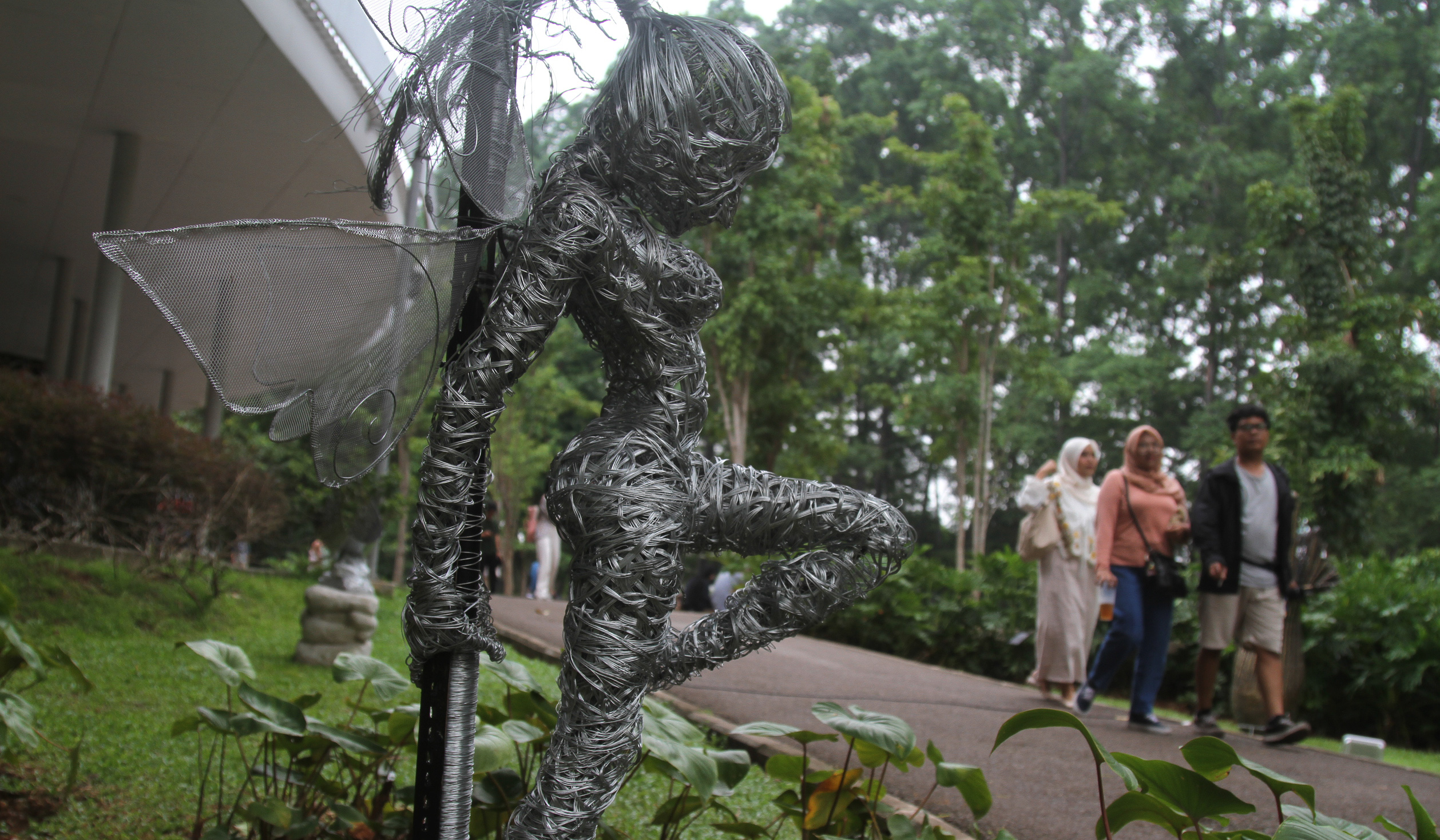 Pameran Jakarta Artmosphere 2025. (Agus Priatna/SinPo.id)