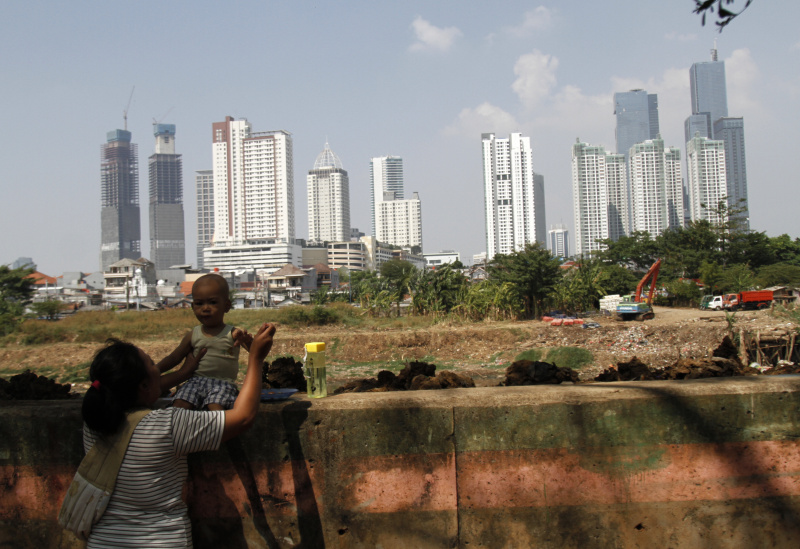 Jakarta masuk peringkat ketiga dengan kualitas polusi udara terburuk di dunia (Ashar/SinPo.id)